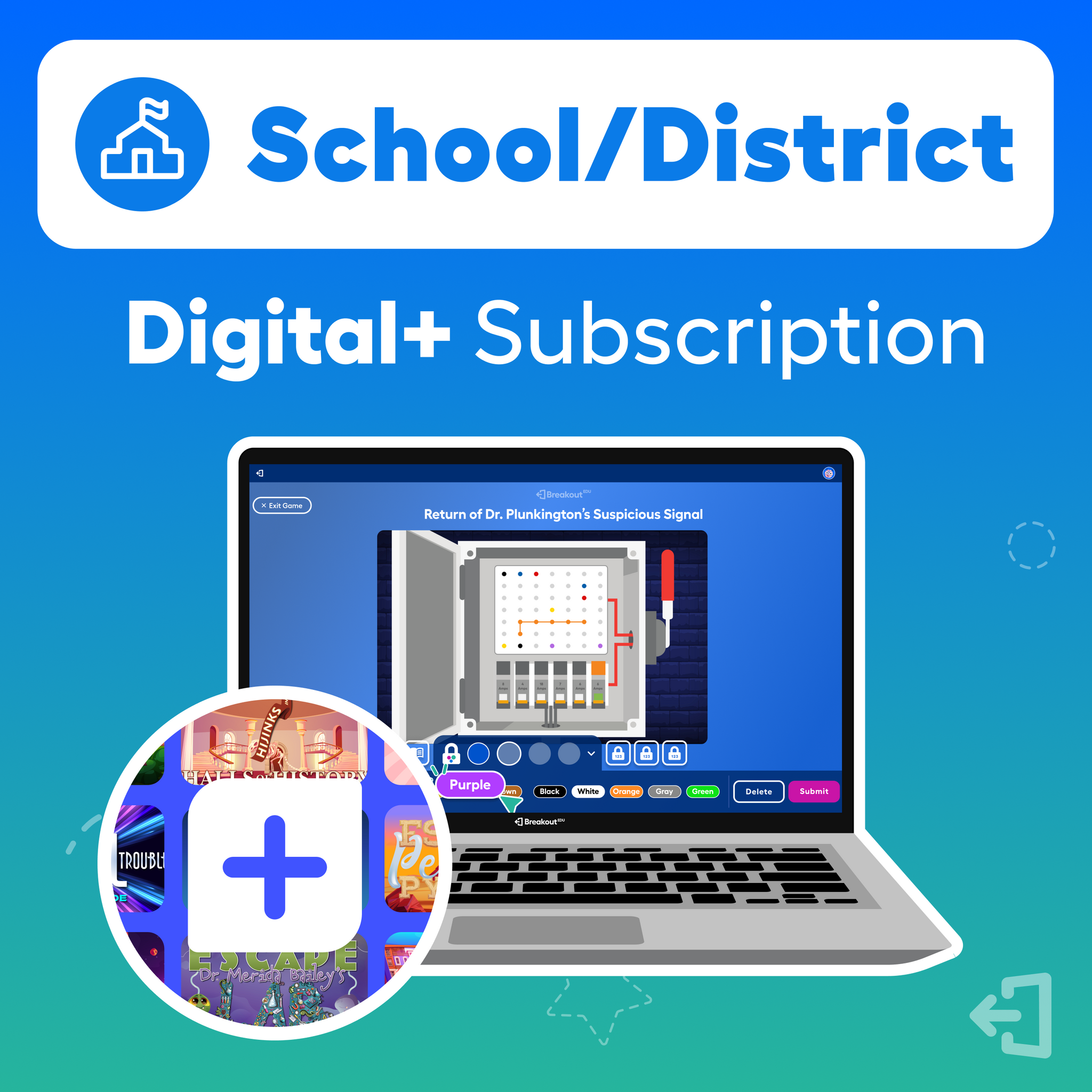 Breakout EDU Digital Subscription for Schools | Breakout EDU